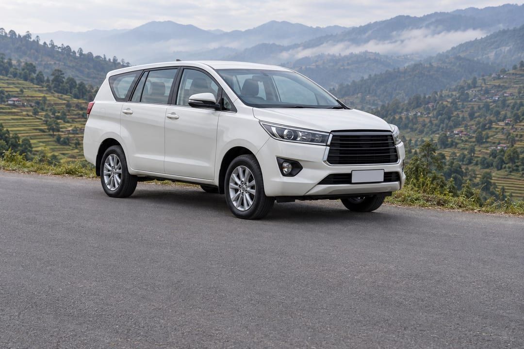 Toyota Innova Crysta available for rent