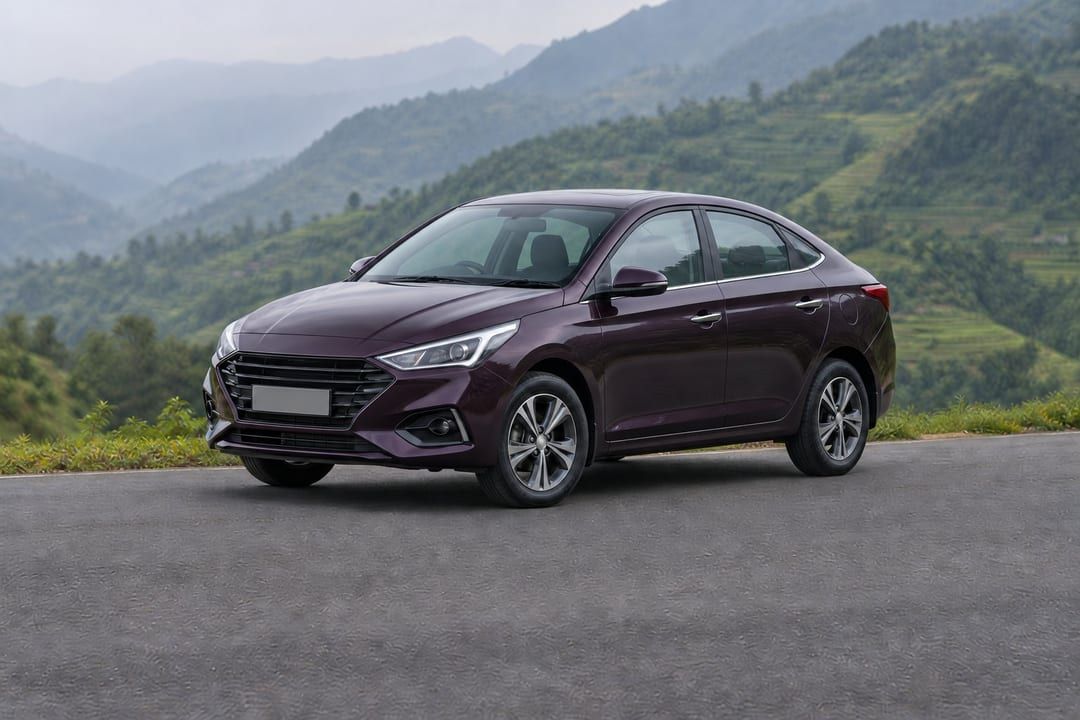Hyundai Verna available for rent